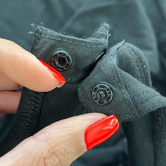 NWT bodssy cutout black bodysuit sz XS - Picture 14 of 16